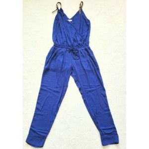 Womens Jumpsuit Size Small In Royal Blue/Romper